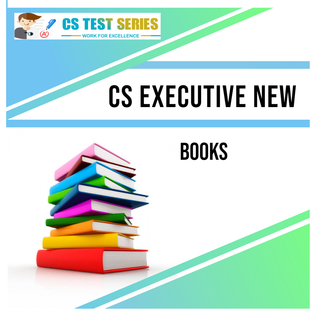 CS Executive New Syllabus Books