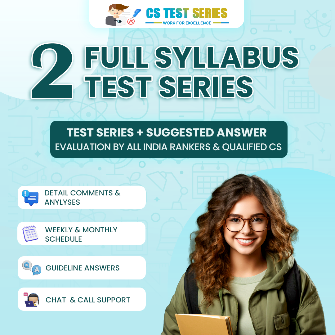 2 Full Syllabus Test - CS Executive Old