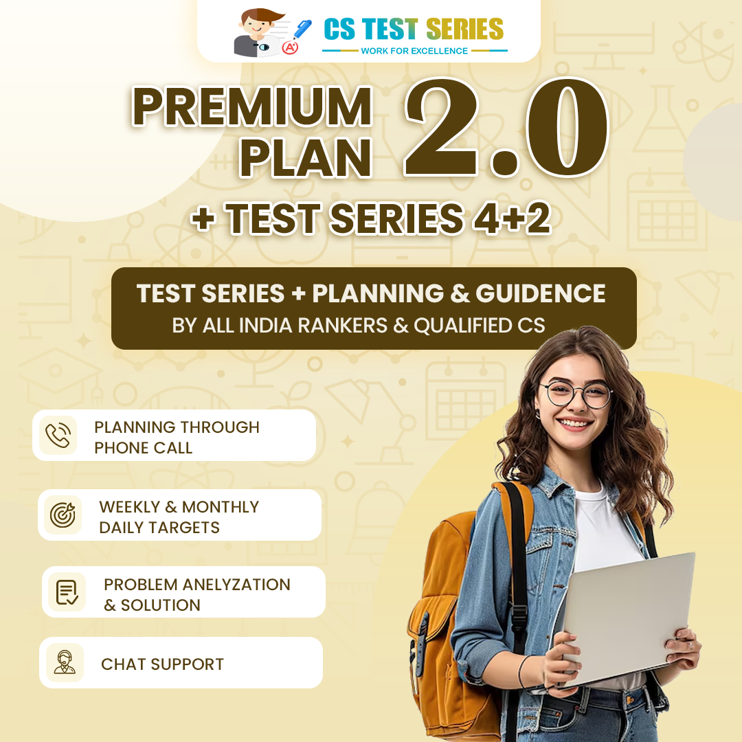 4Unit + 2 Full Syllabus 2.0 Premium Test - CS Executive Old