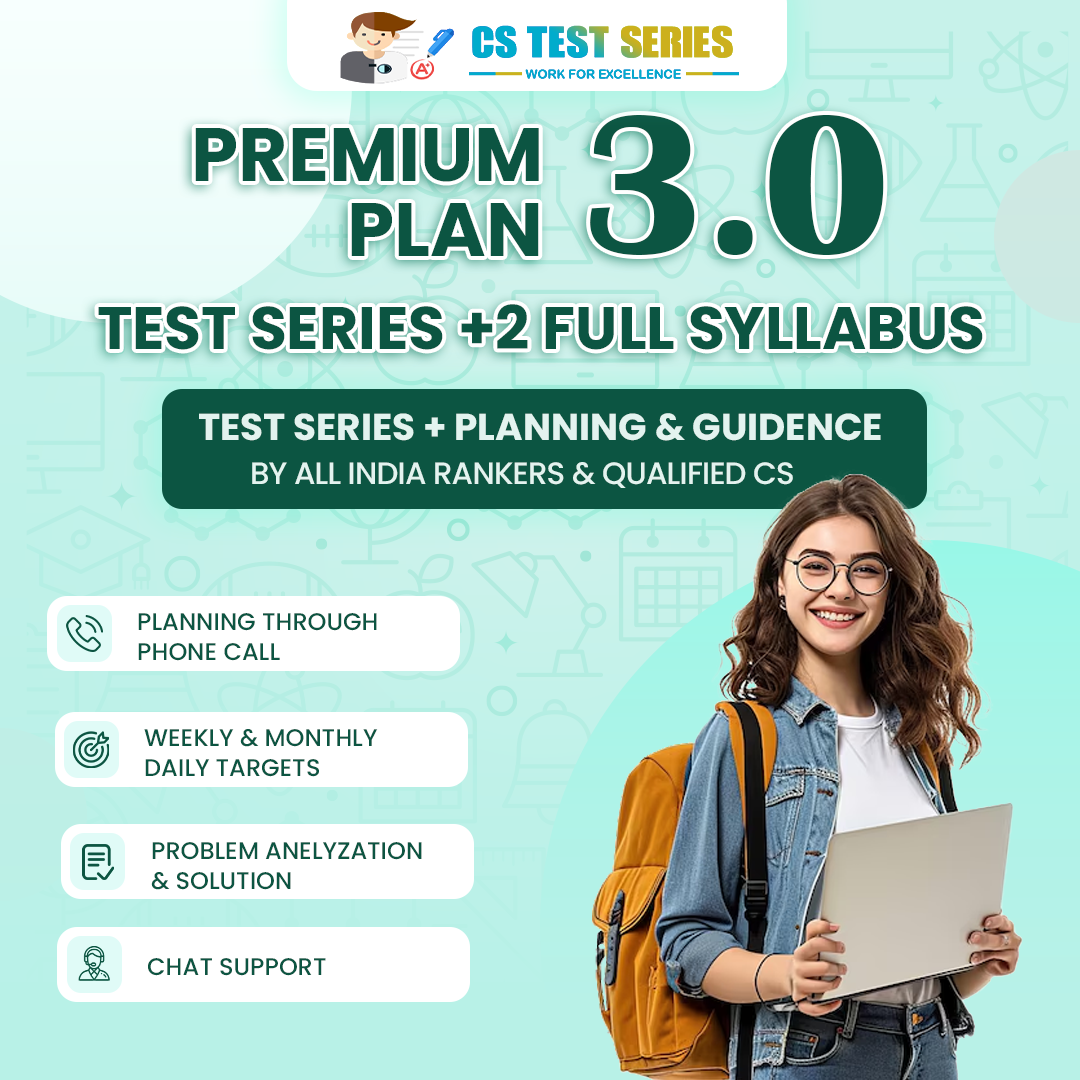 2 Full Syllabus 3.0 Premium Test - CS Executive Old