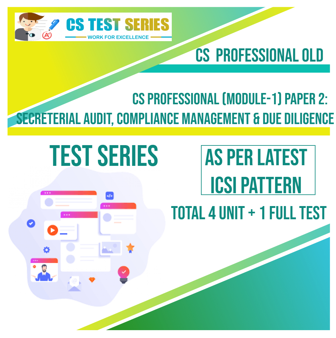 CS PROFESSIONAL OLD PAPER 2: Secreterial Audit, Compliance Management & Due Diligence