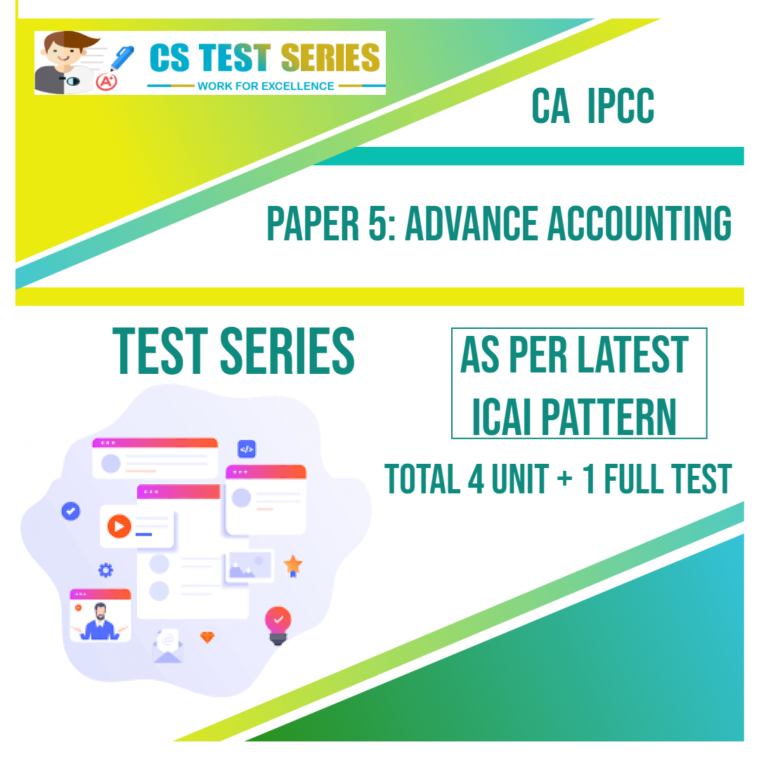 CA IPCC PAPER 5: Advance Accounting
