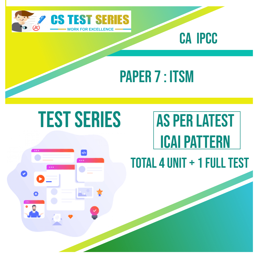 CA IPCC PAPER 7 : ITSM (Information Technology & Strategic Management)