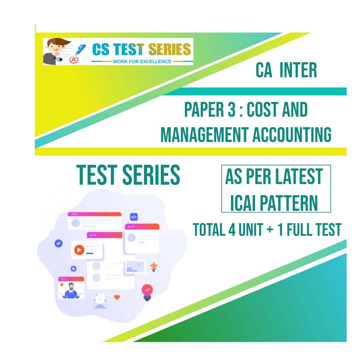 CA INTER PAPER 3 : Cost and Management Accounting