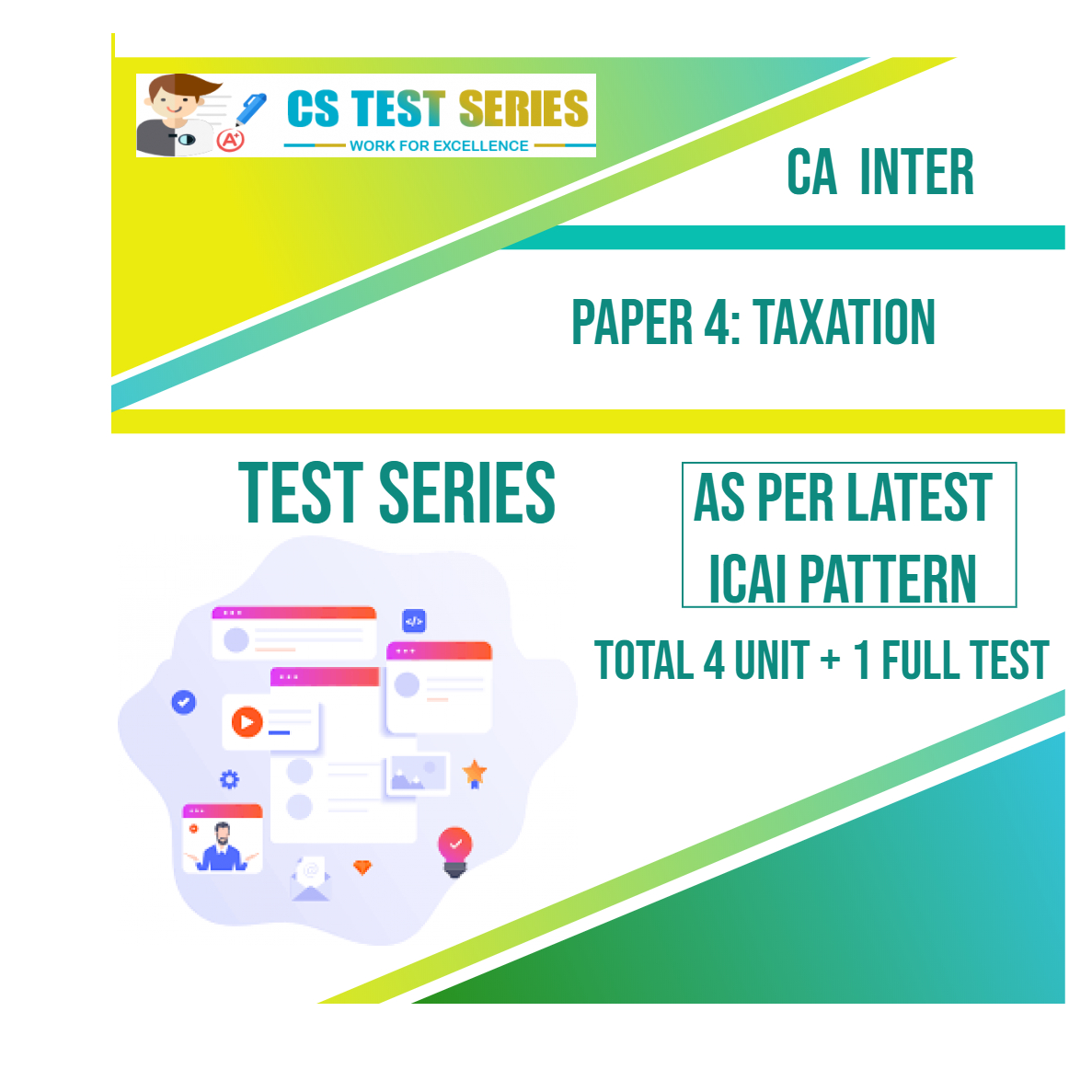 CA INTER PAPER 4: Taxation