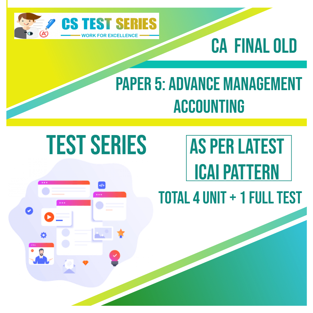 CA FINAL OLD PAPER 5: Advance Management Accounting