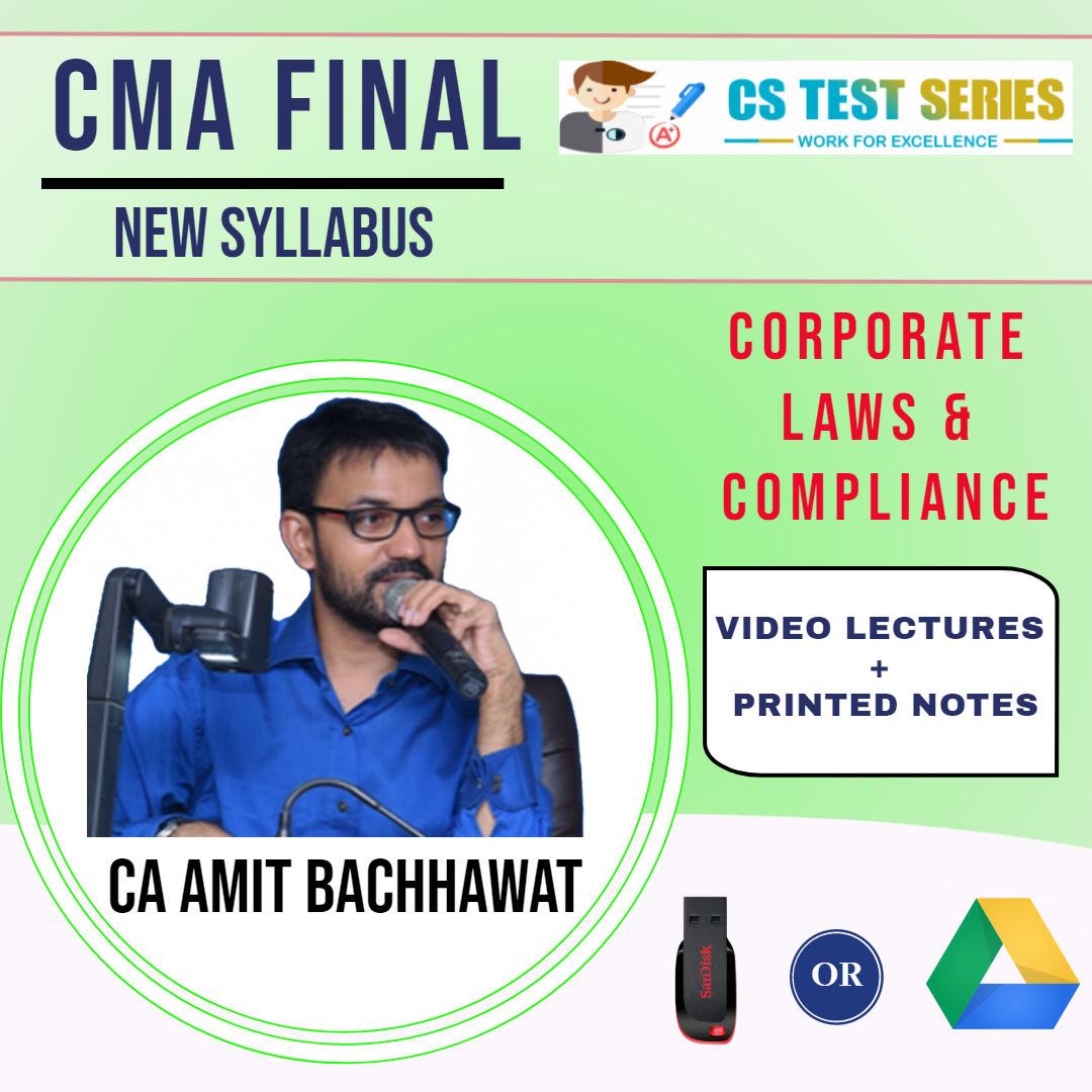 CMA Final, Corporate Laws & Compliance