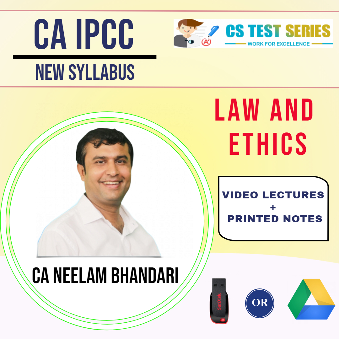 CA IPCC (New) Law, Ethics & Communication (Regular) By Neelam Kumar Bhandari