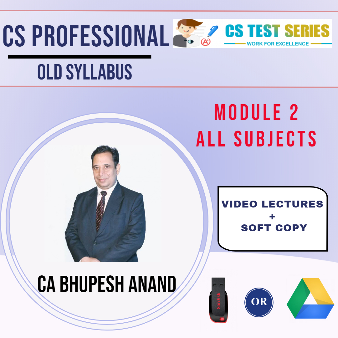 CS Professional Module 2 Combo Pendrive
