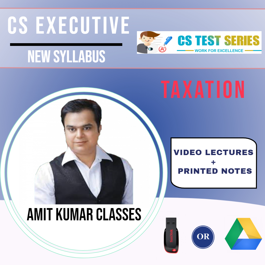 CS EXECUTIVE TAX LAWS NEW SYLLABUS