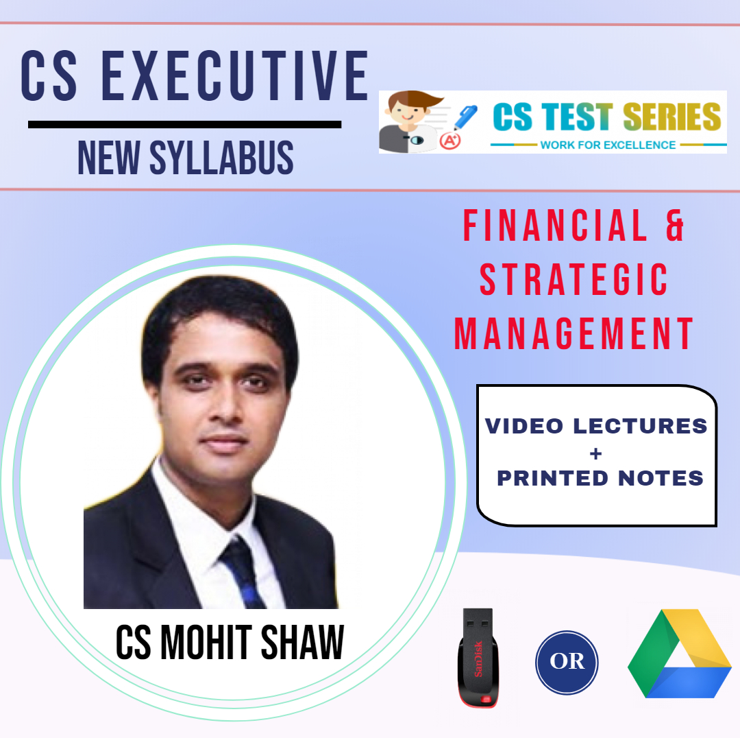 Financial & Strategic Management By Mohit Shaw