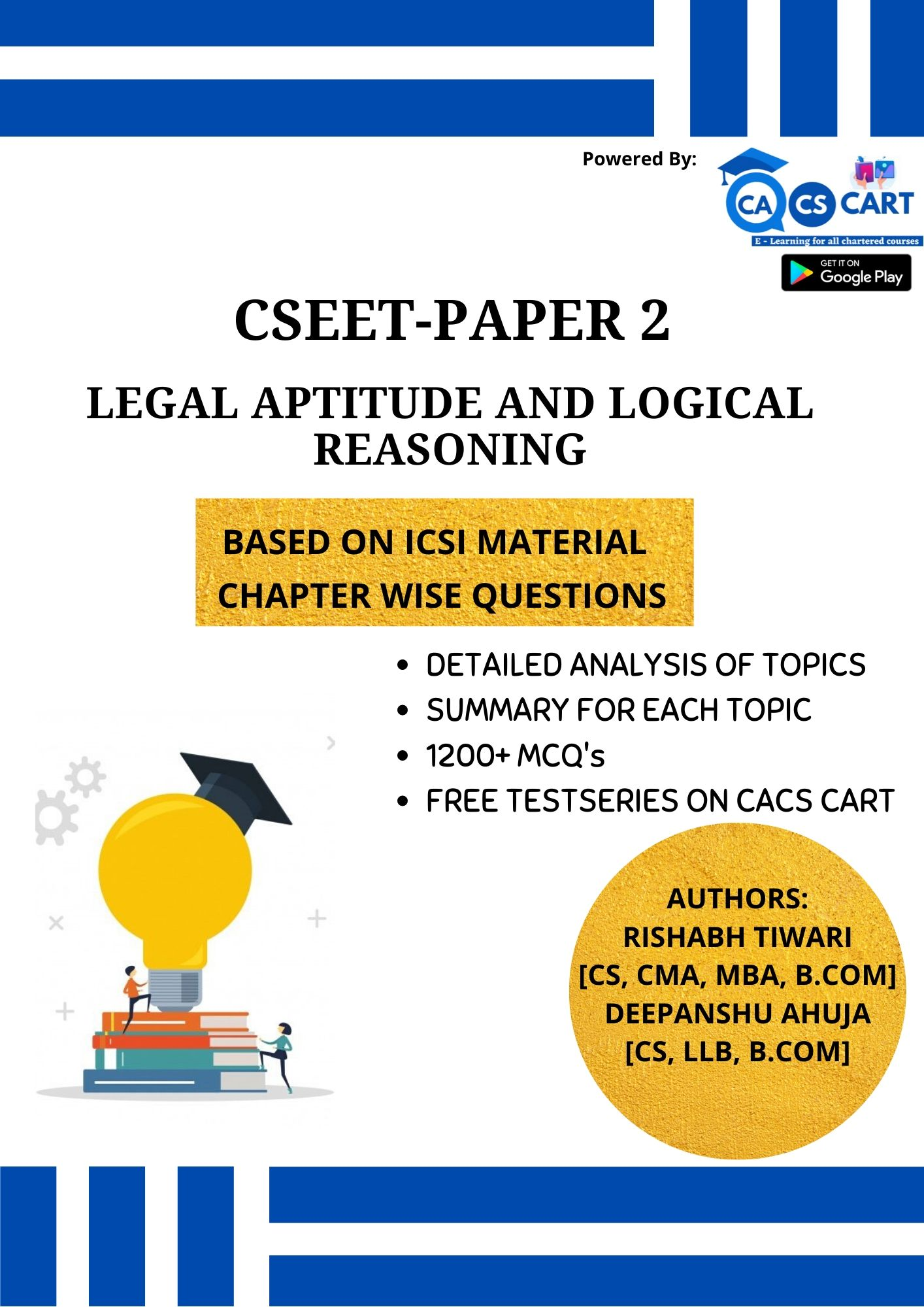 CSEET PAPER 2 - Legal Aptitude and Logical Reasoning