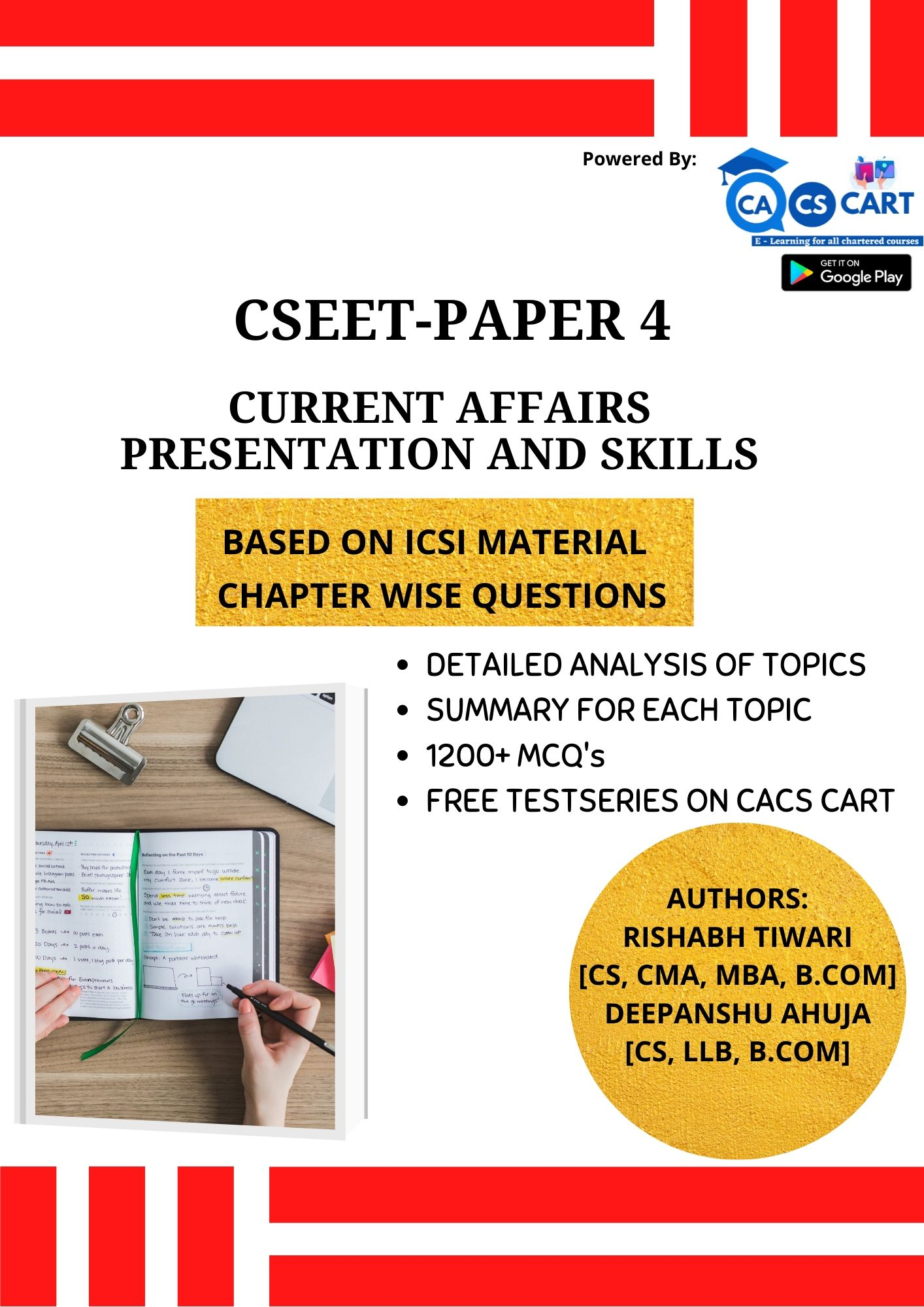 CSEET PAPER 4 Current Affairs Presentation & Skills