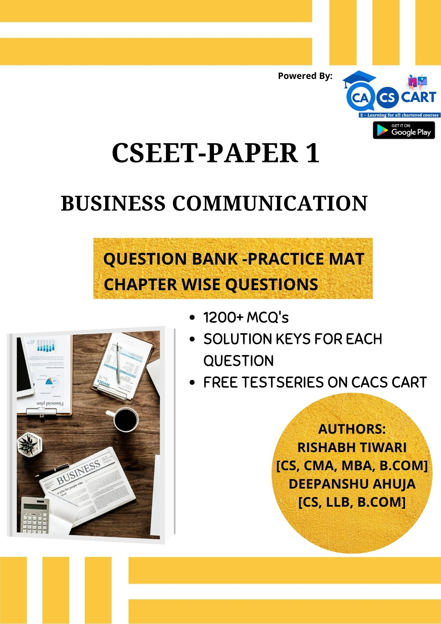 CSEET PAPER 1 - Business Communication Practice Mat