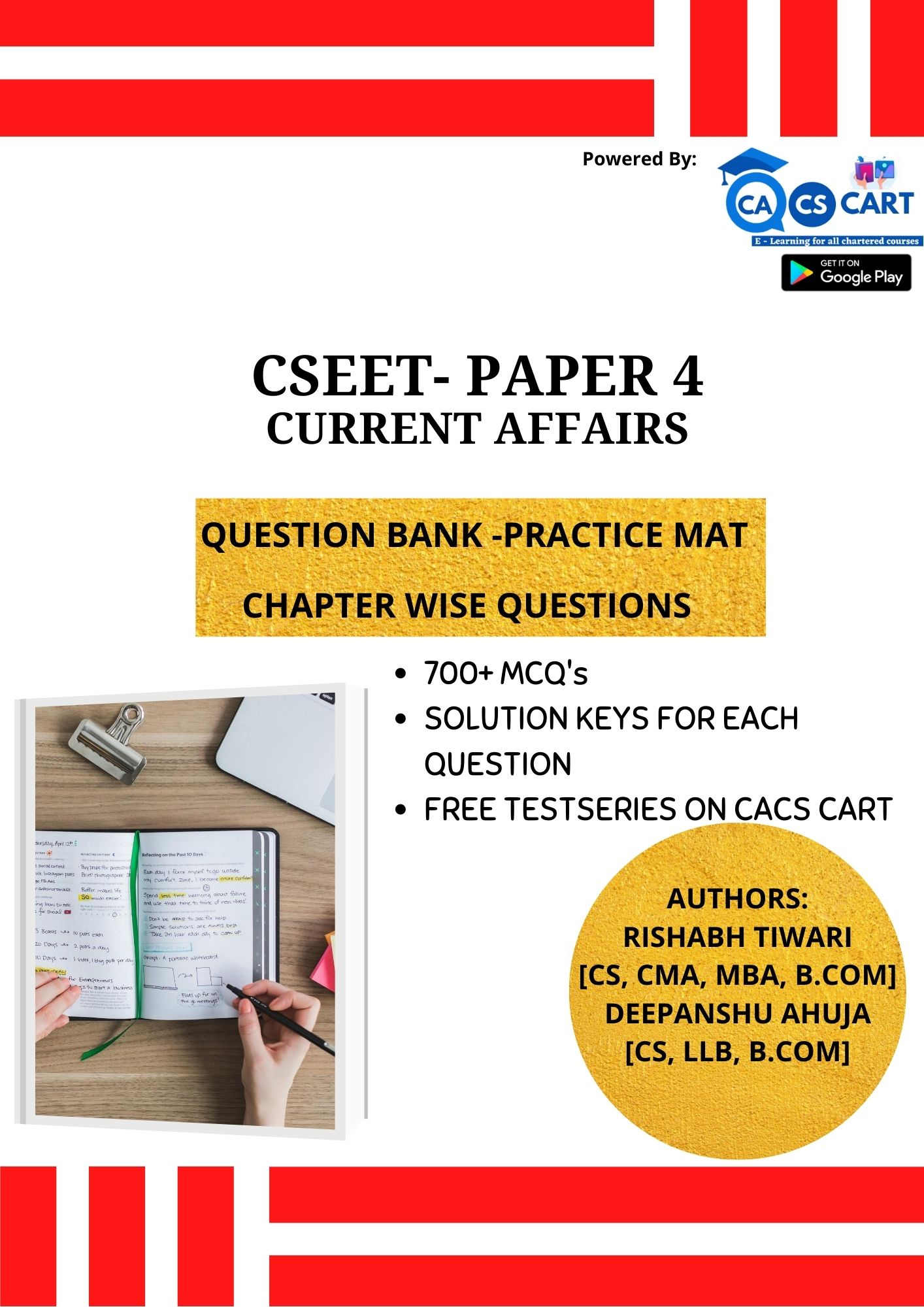 CSEET PAPER 4 Current Affairs Presentation & Skills Practice Mat