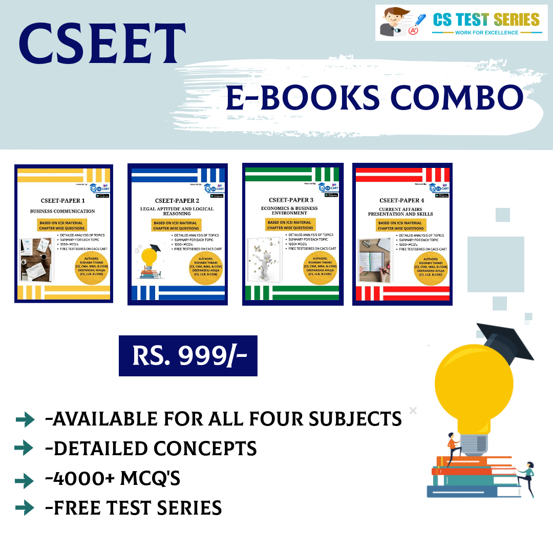 E BOOK CSEET All Four Books Combo Pack