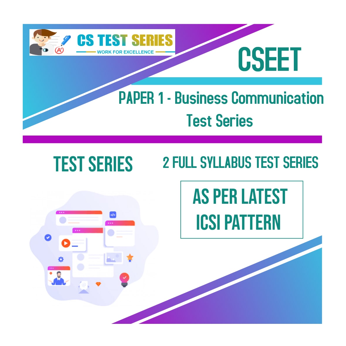 CSEET PAPER 1 - Business Communication Test Series
