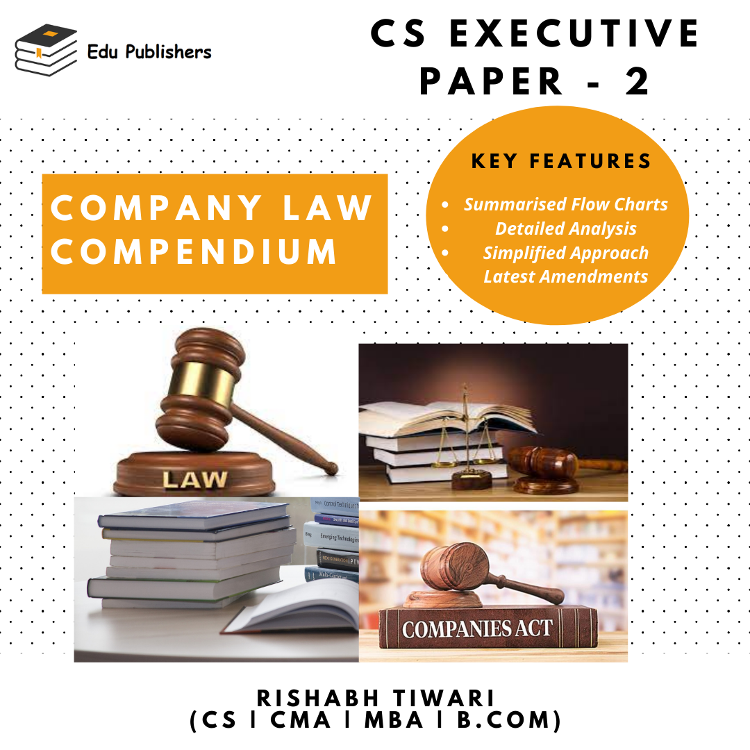 Company Law Compendium CS Executive New Syllabus