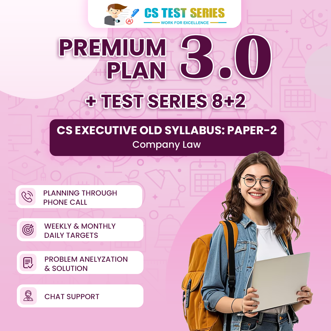 CS Executive Old Syllabus Module 2 All Four Subjects 3.O (8 Unit + 2 Full Syllabus Test)